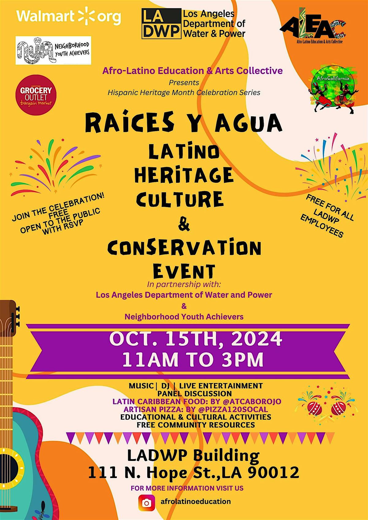 Ra\u00edces Y Agua Latino Heritage Event