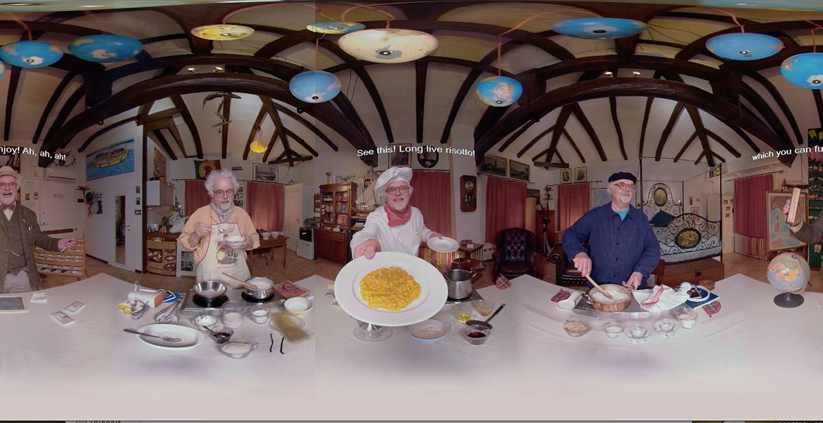 Risotto alla VR con Mietta Corli e Patrizio Roversi