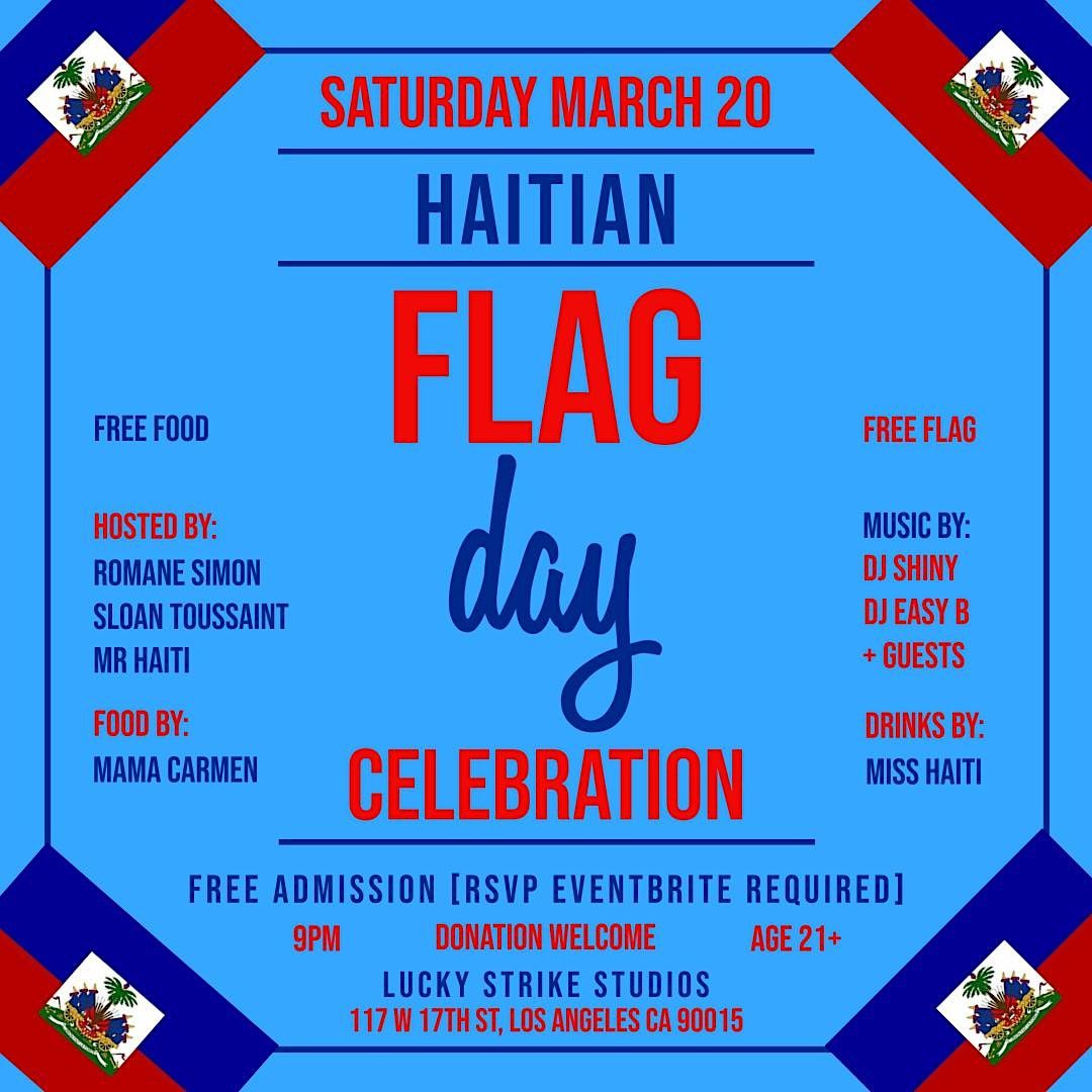 Haitian Flag Day Celebration 2023 - Los Angeles