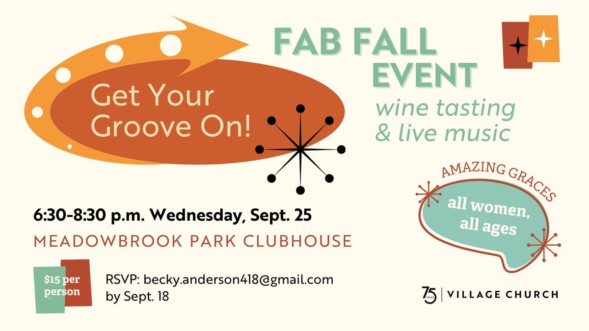 Fab Fall Event \u2022 hosted by Amazing Graces