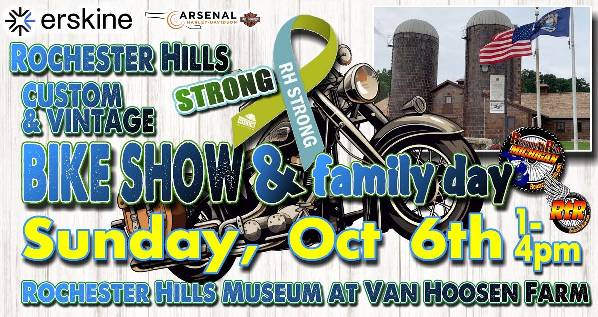 Rochester Hills Bike Show & Family Day