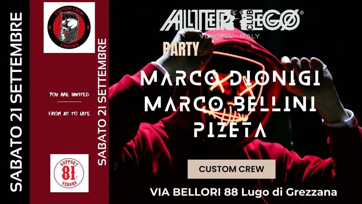 ALTER EGO goes to CUSTOM CREW