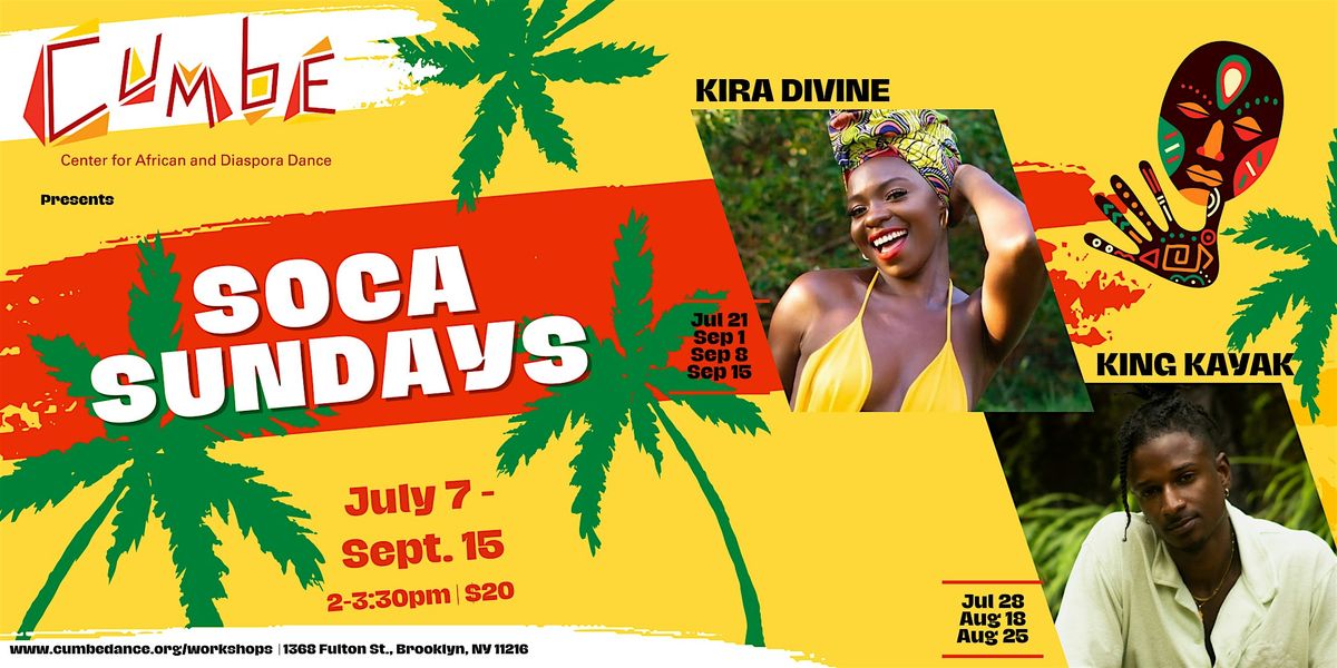 Soca Sundays with King Kayak