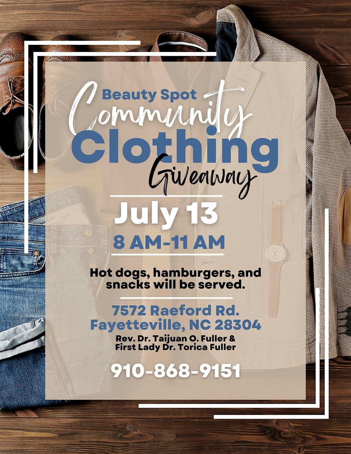 Annual Community Giveaway in West Fayetteville