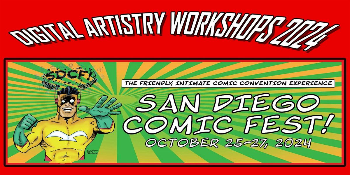 Digital Artistry Workshops At The San Diego Comicfest