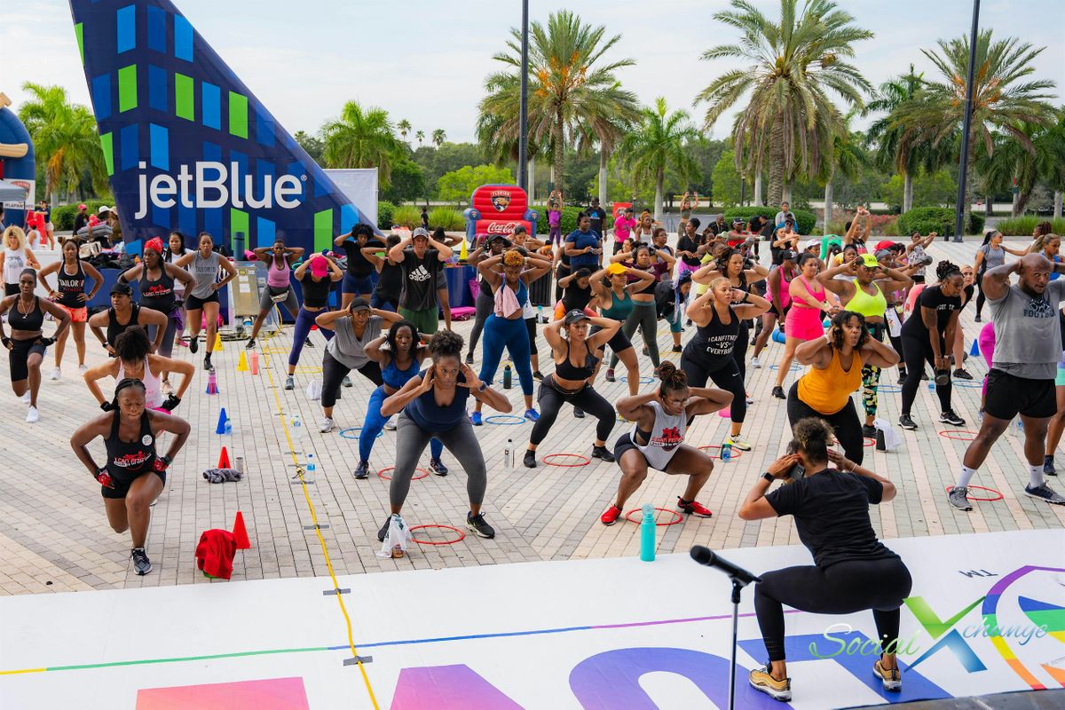 Saturday Sweat @ Black Family Wellness Expo by The Links, Inc.