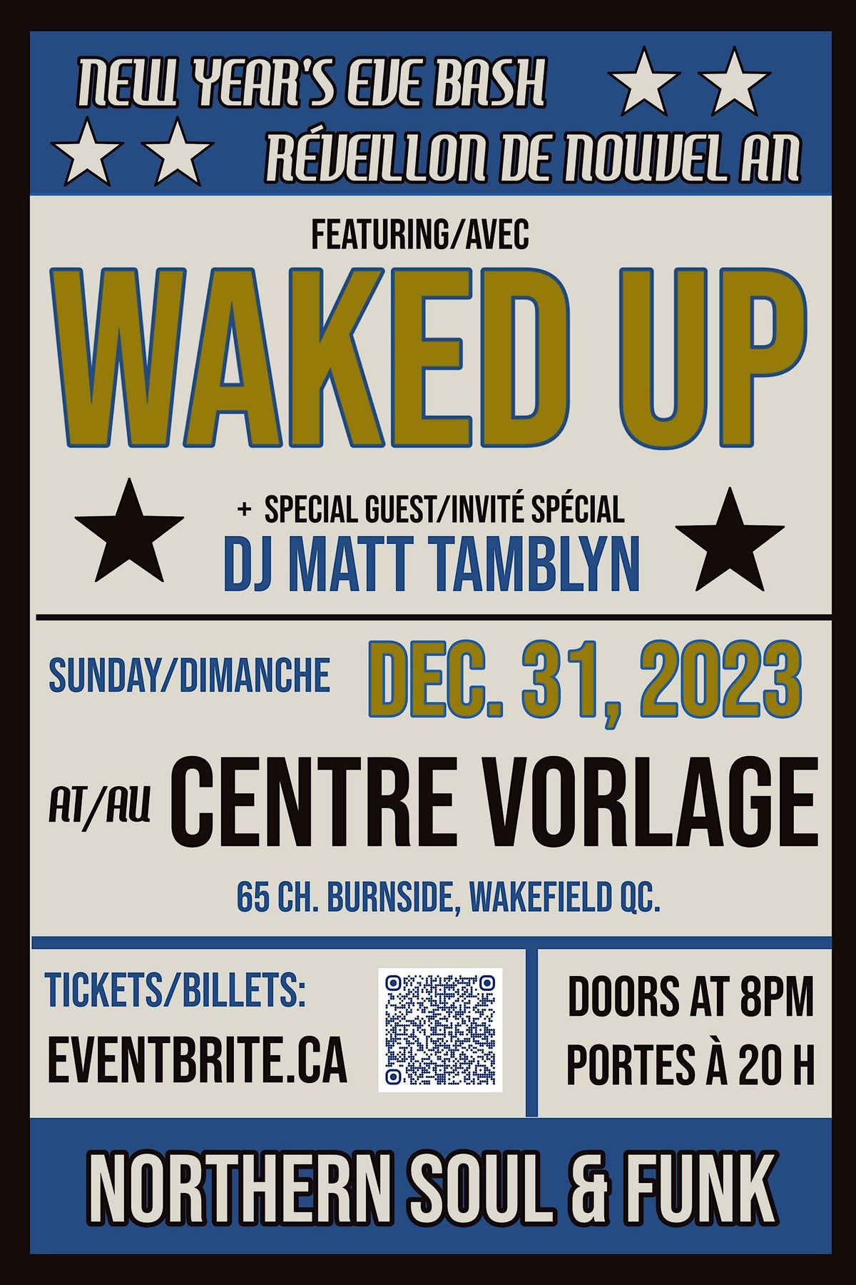 Waked Up! New Year's Eve Bash at Vorlage