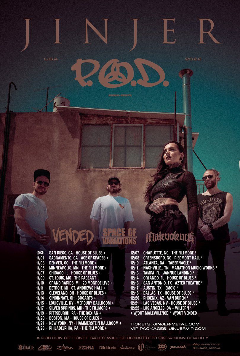 Jinjer Chicago Tickets