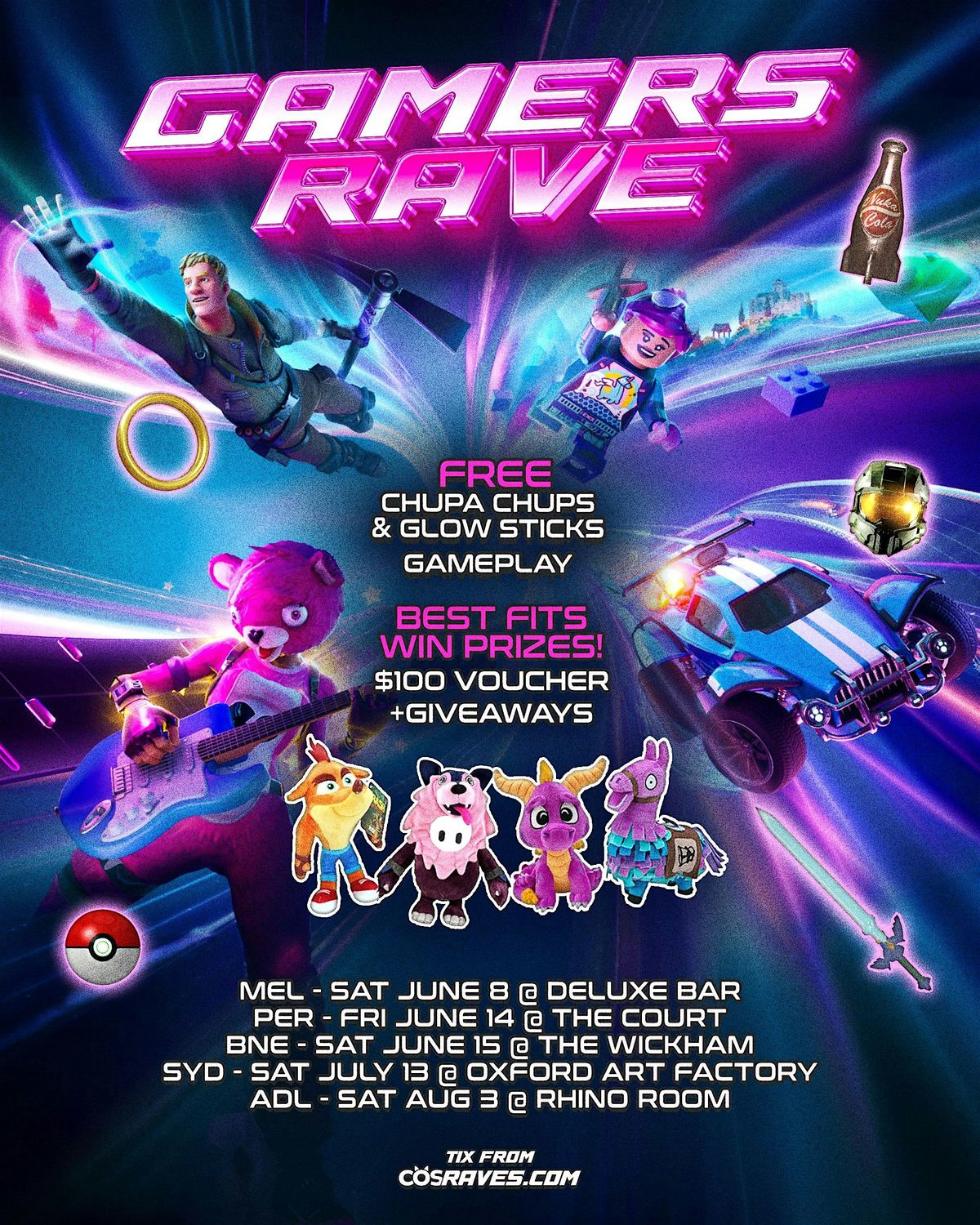 Gamers Rave Adelaide
