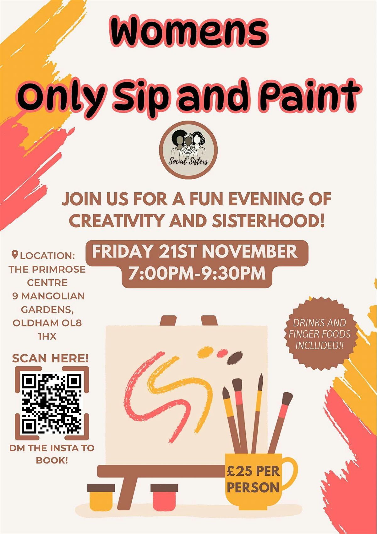 Women's Only Sip & Paint