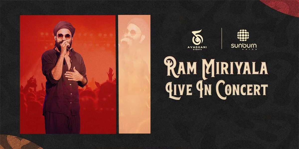 RAM MIRIYALA LIVE BANGALORE