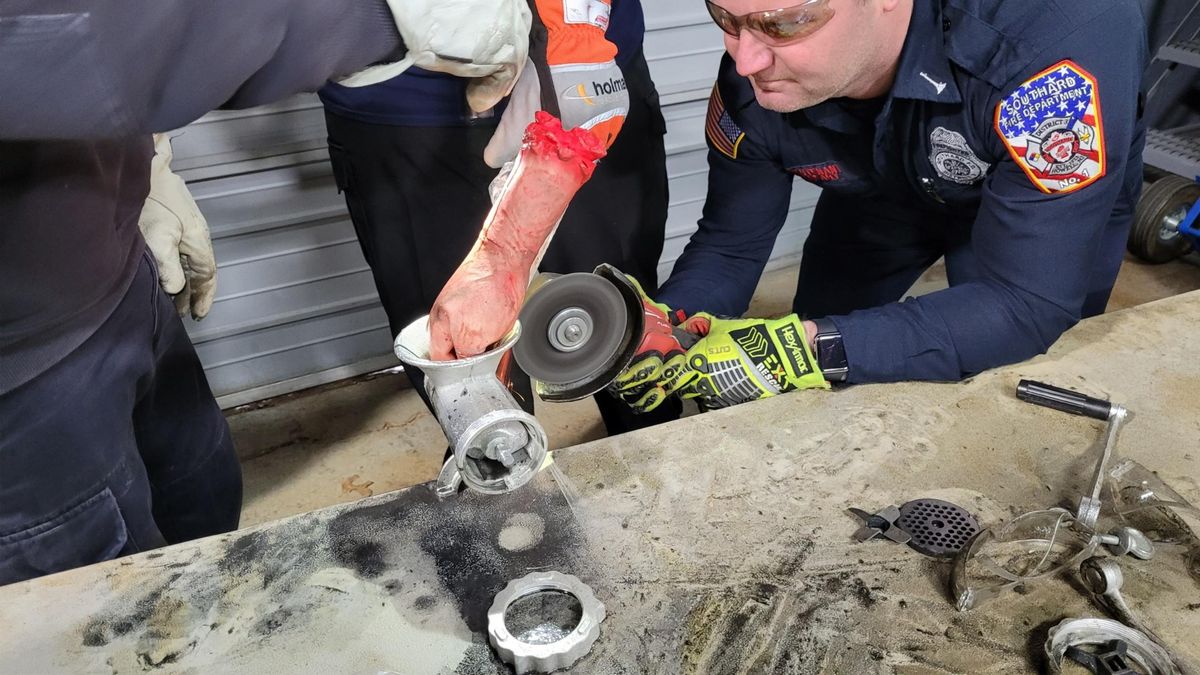 Man vs Machine Rescue Training 