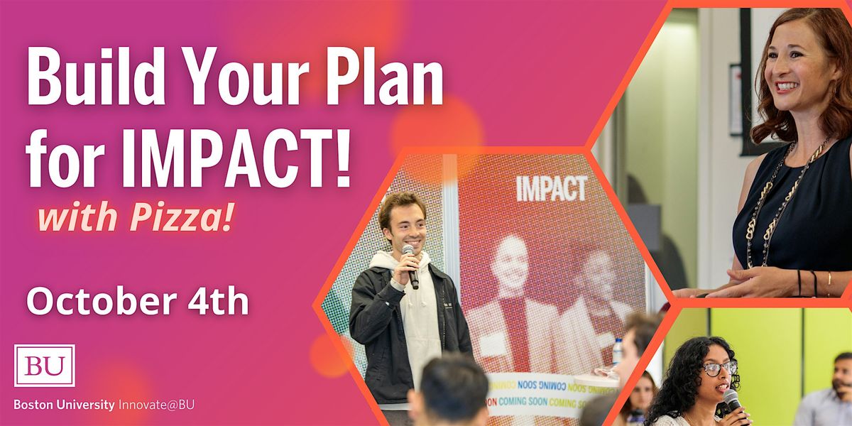 Build Your Plan for Impact!