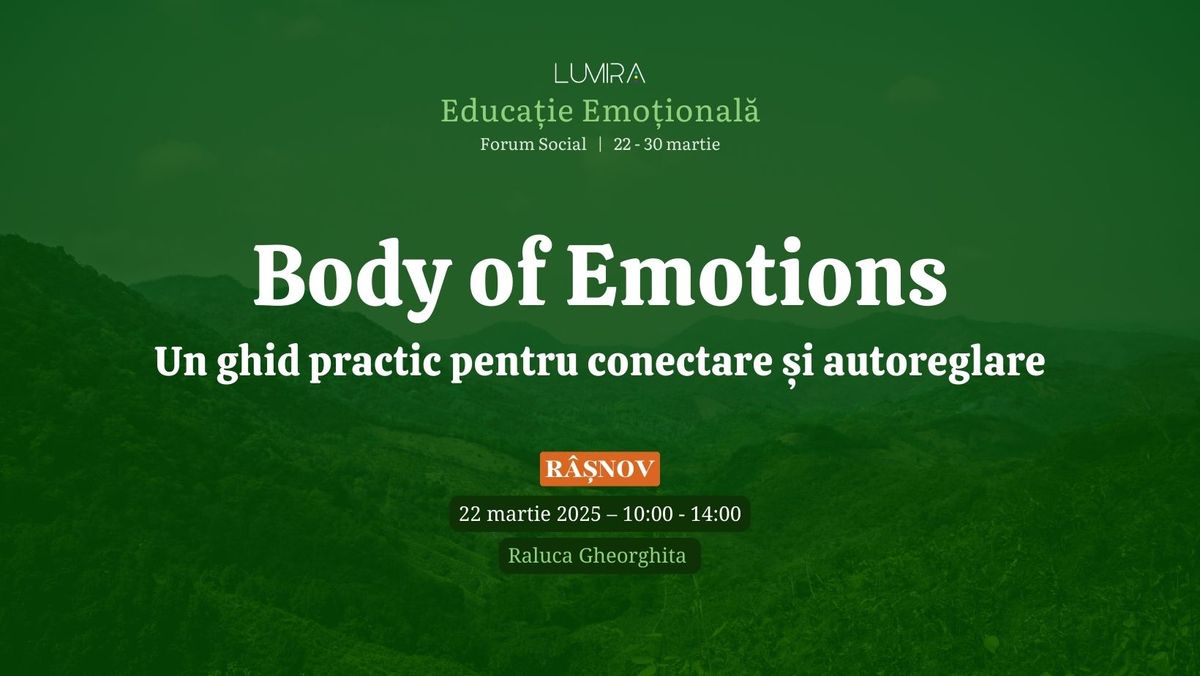 Body of Emotions: Un ghid practic pentru conectare \u0219i autoreglare