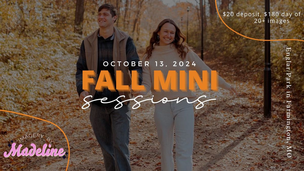 Fall Mini Sessions