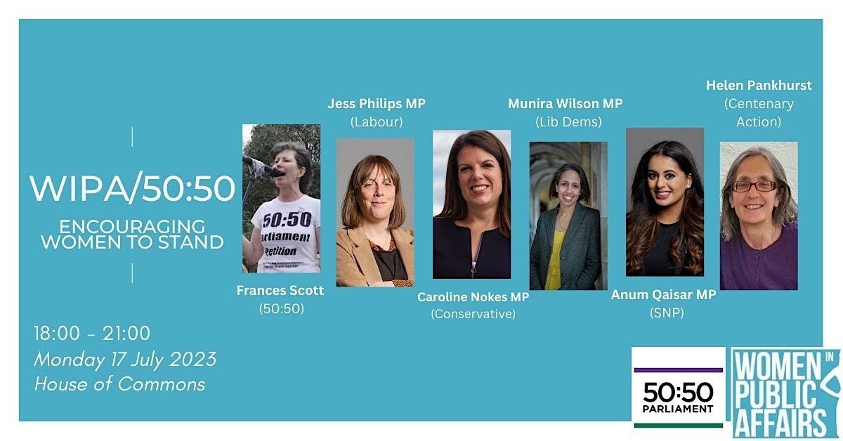 WiPA\/50:50 - Celebrating Emmeline Pankhurst & encouraging women to stand