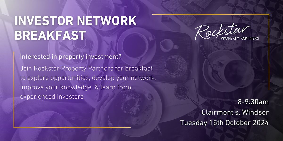 Investor Breakfast with Rockstar Property Partners