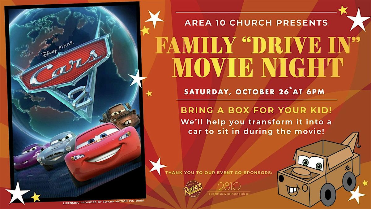 Family "Drive In" Movie Night