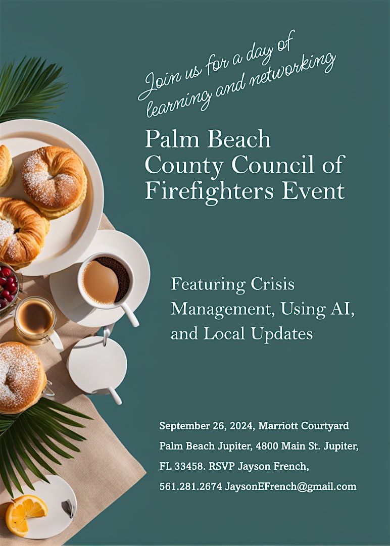 Palm Beach County Council of Firefighters Event