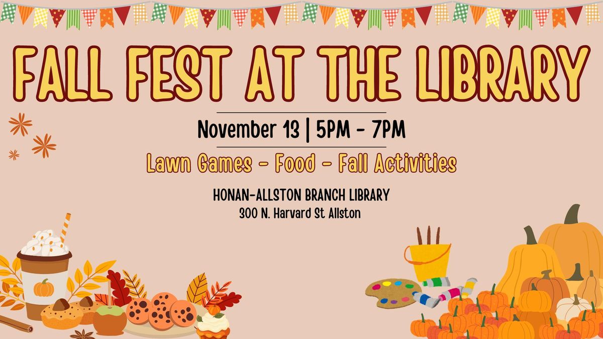 Fall Fest at the Library