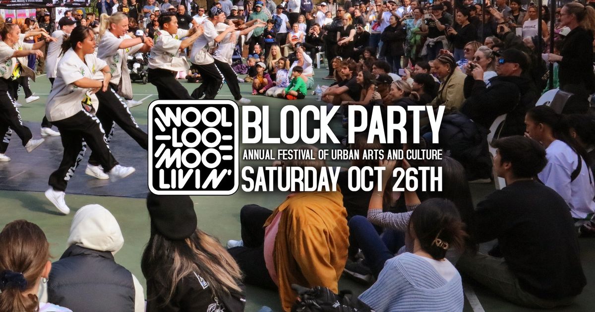 Woolloomoolivin' Annual Festival of Urban Arts and Culture