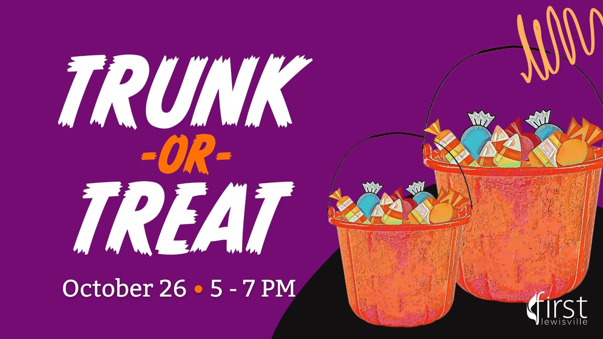 Trunk or Treat at First Lewisville UMC