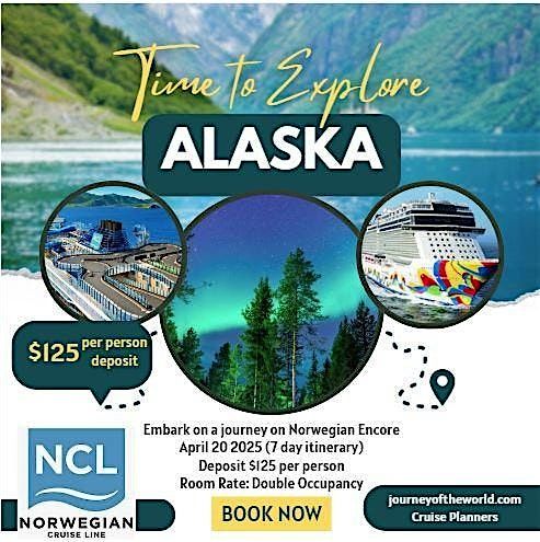 Cruise Night - Norwegian Encore Alaska