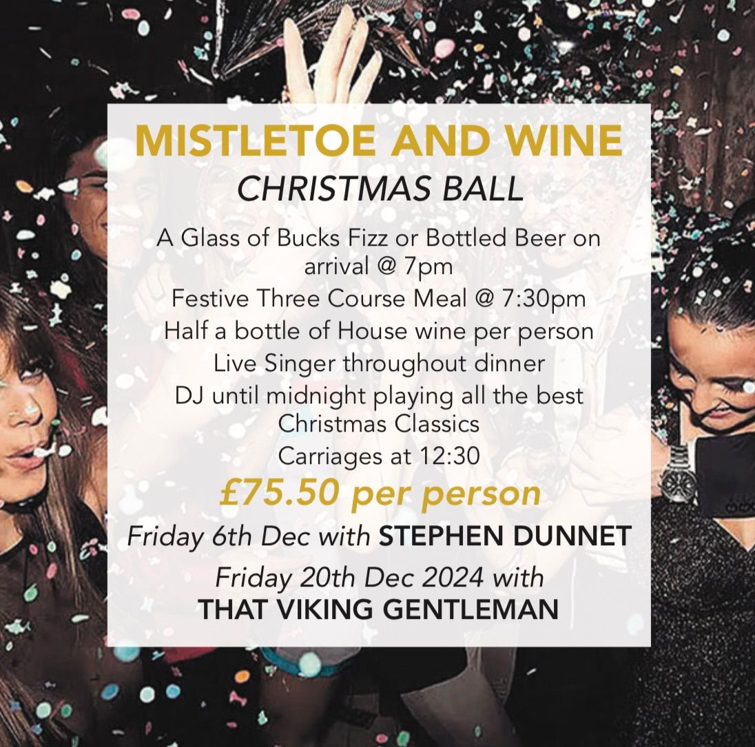 MISTLETOE & WINE BALL