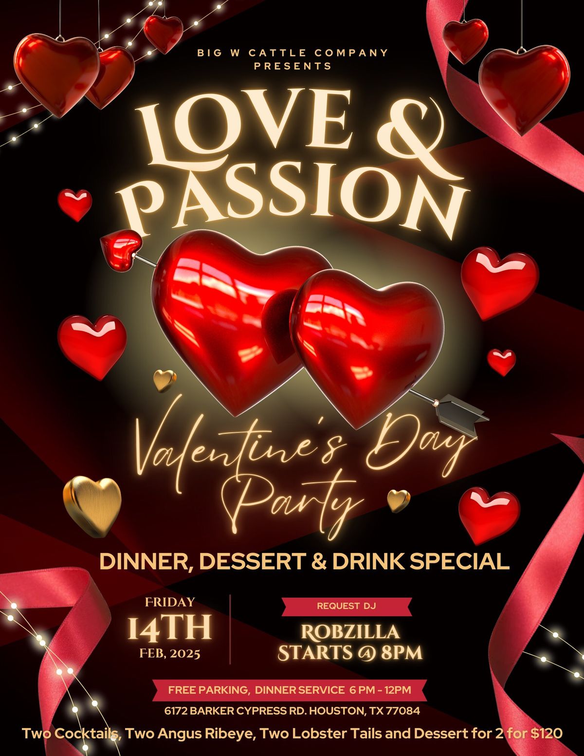 VALENTINE\u2019S DAY PARTY\u203c\ufe0f\u2764\ufe0f\ud83e\udd69\u2764\ufe0f\ud83e\udd9e\u2764\ufe0f\ud83c\udf77