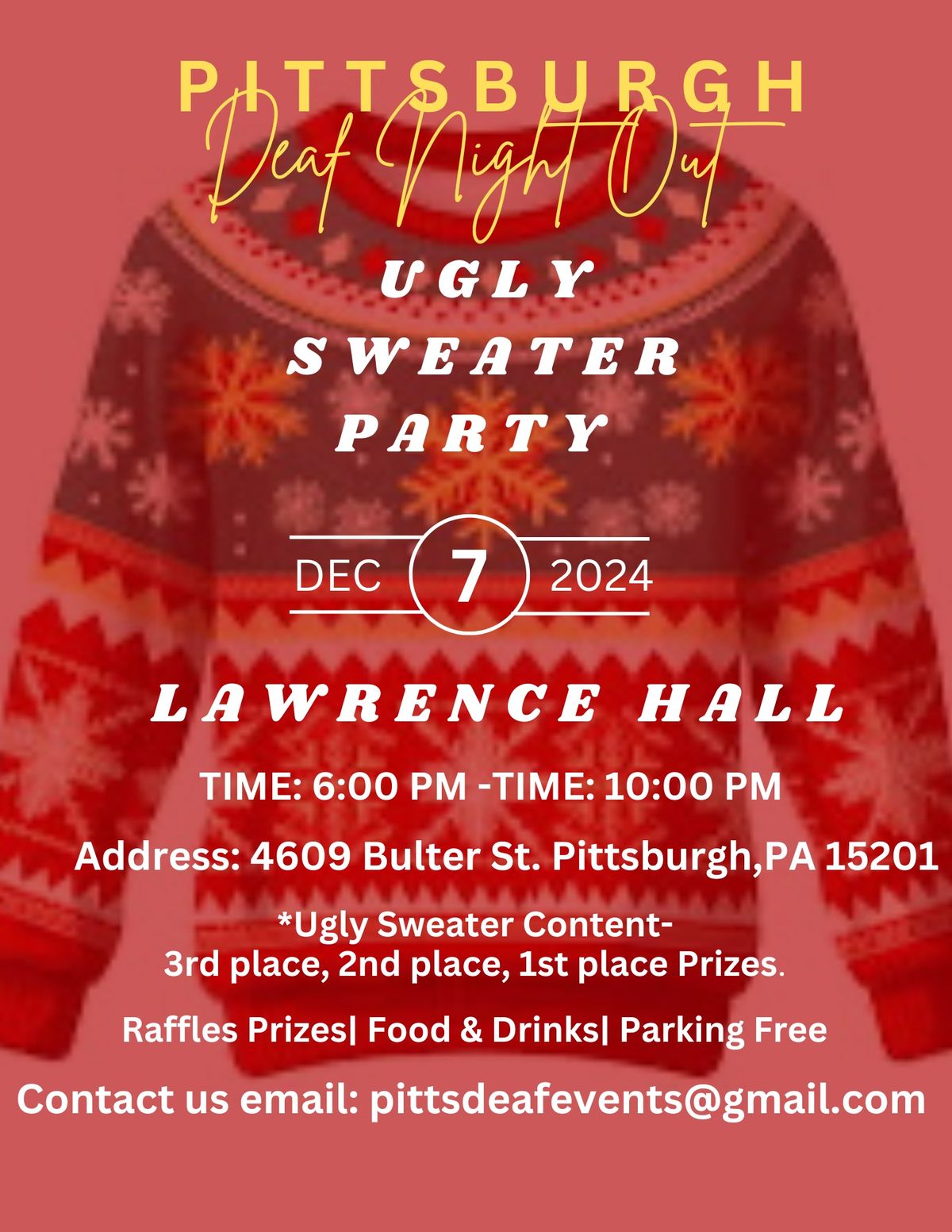 Ugly Sweater Party 