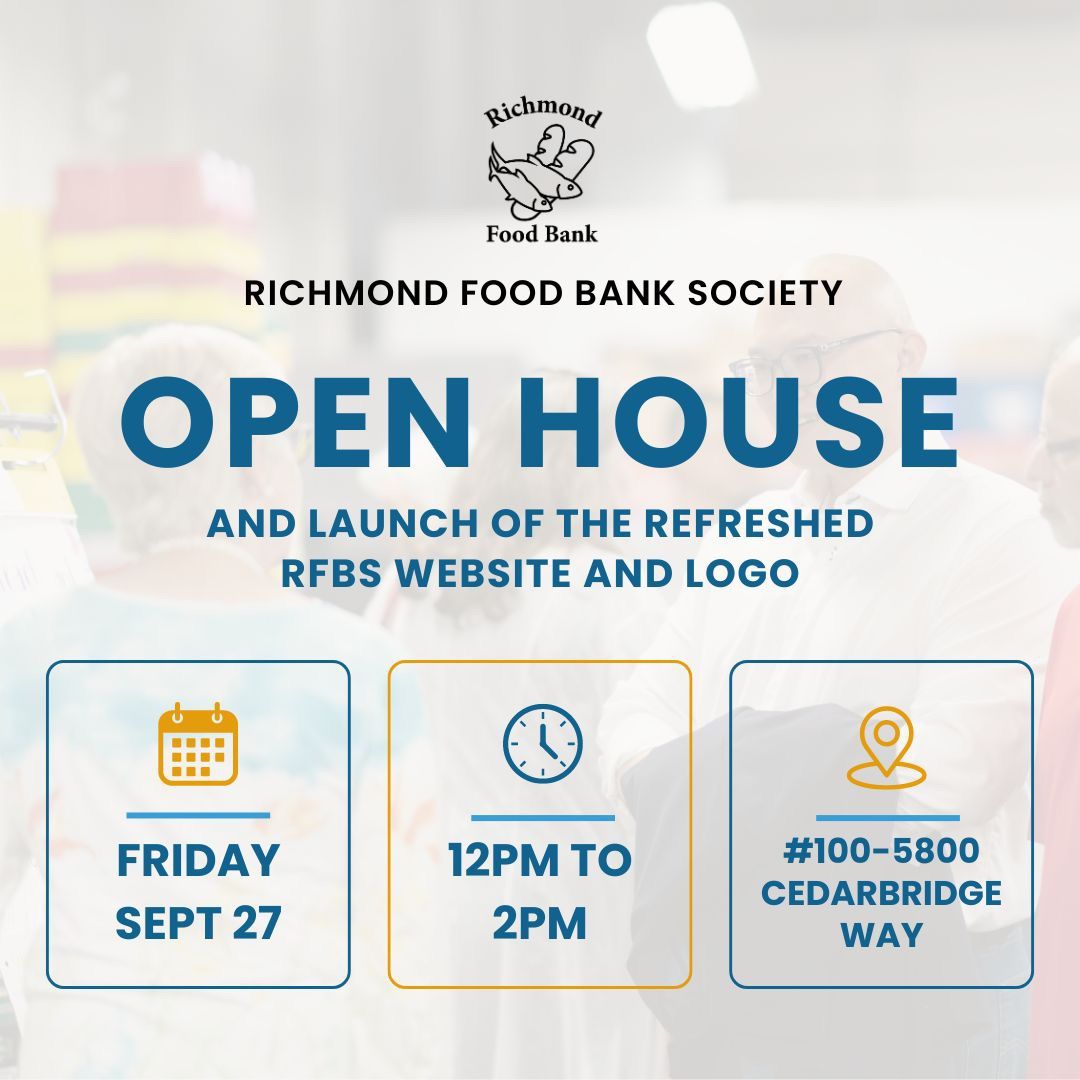 Richmond Food Bank's Open House