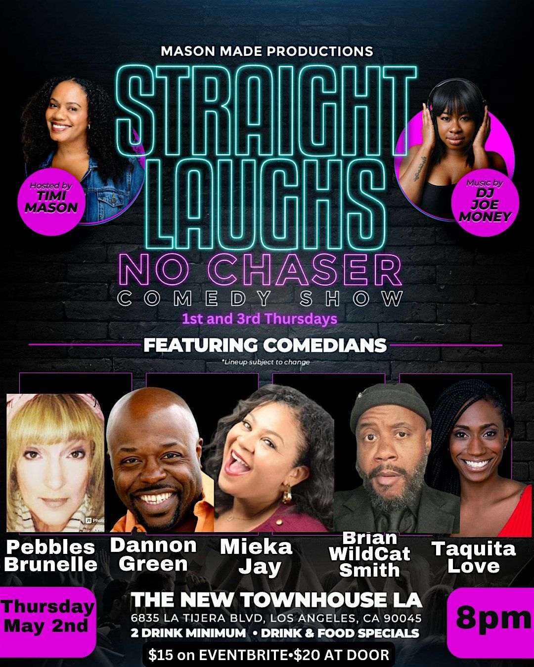 Straight  Laughs  No  Chaser  Comedy  Show
