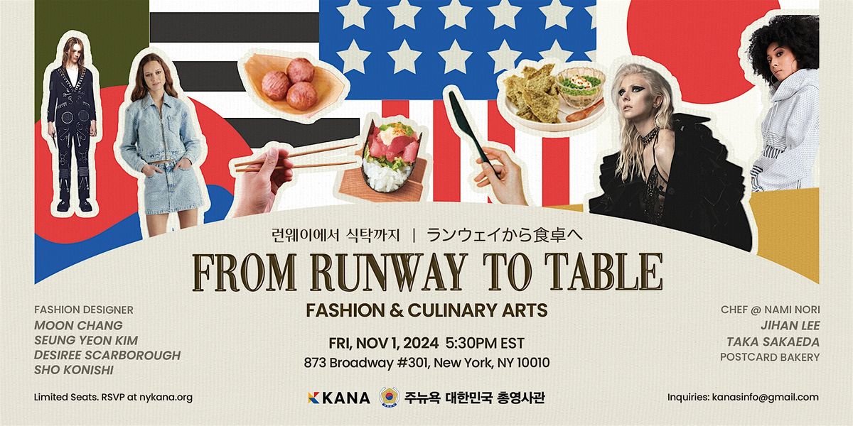 From Runway to Table: Fashion & Culinary Arts