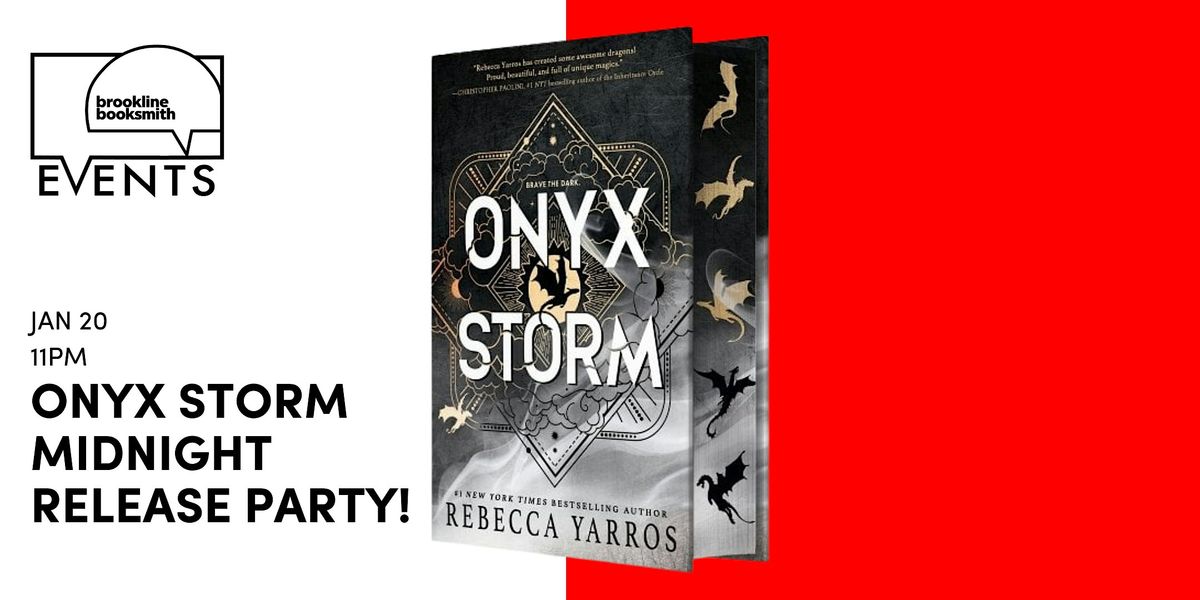 Onyx Storm Midnight Release Party!