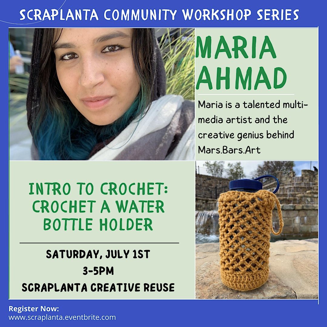 Intro To Crochet Crocheting A Water Bottle Holder Scraplanta Creative intro-to-crochet-crocheting-a-water-bottle-holder-scraplanta-creative
