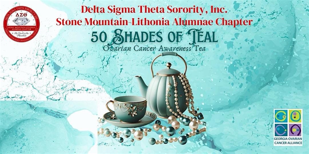 SM-LAC Presents 50 Shades of Teal: Ovarian Cancer Awareness Tea