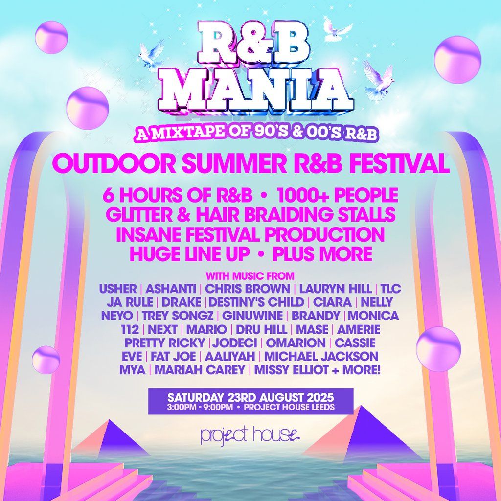 RNB MANIA | Leeds Outdoor Bank Holiday R&B Summer Festival