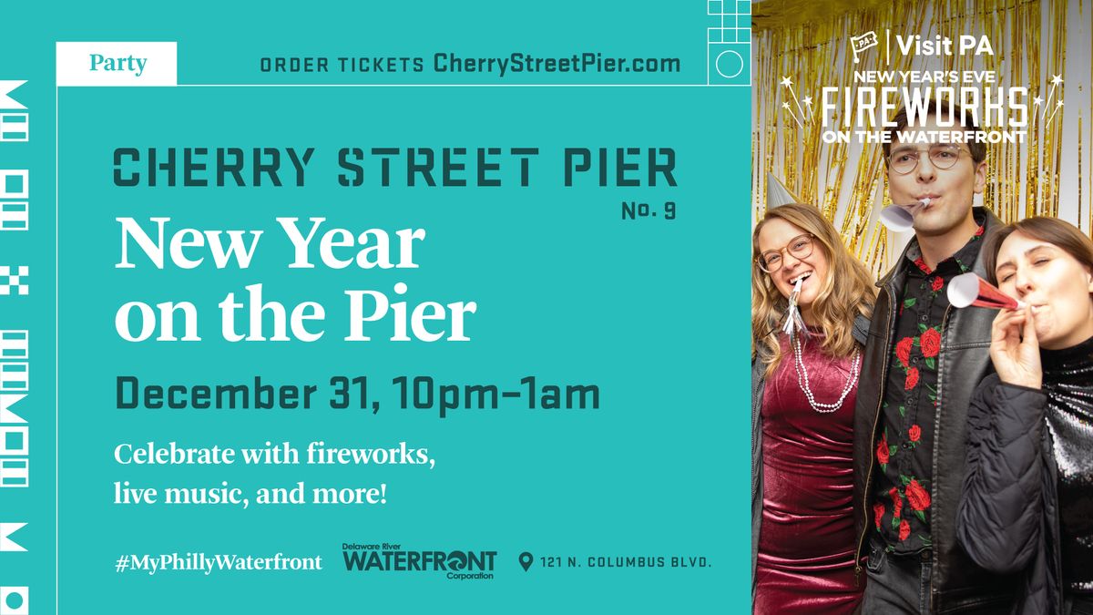 (TICKETED EVENT) New Year\u2019s on the Pier with Fireworks (21+)