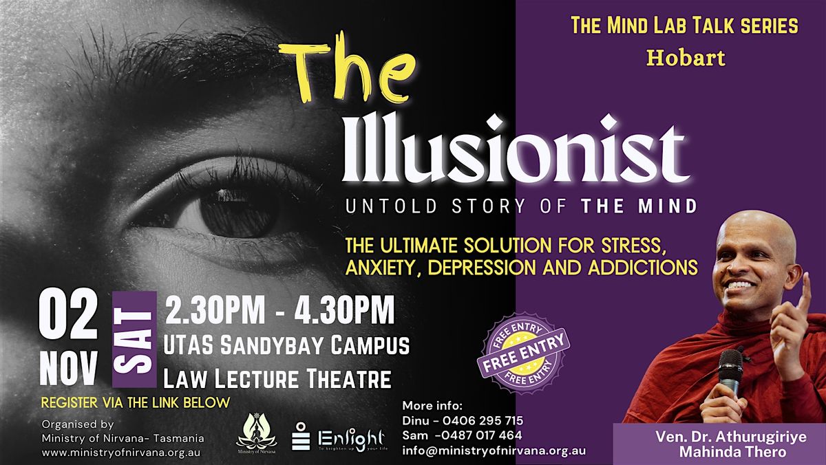 The Illusionist - Untold Story Of The Mind - Hobart Talk