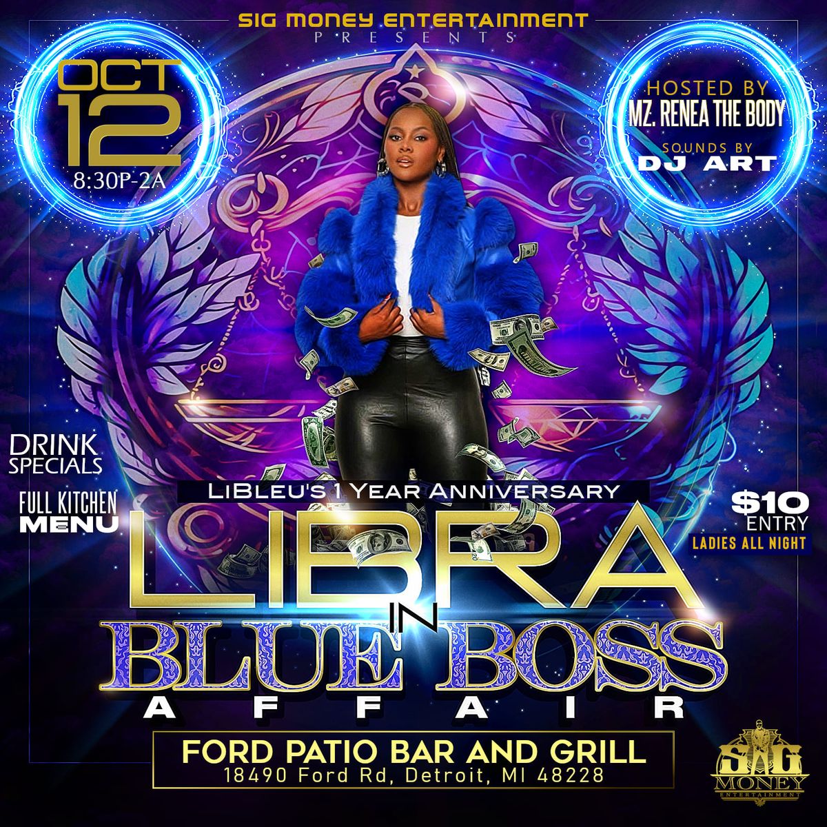 LiBra in Blue Boss Affair 