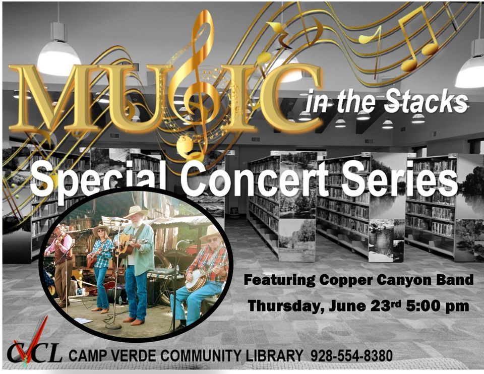 Music in the Stacks- Concert Series: Copper Canyon Band