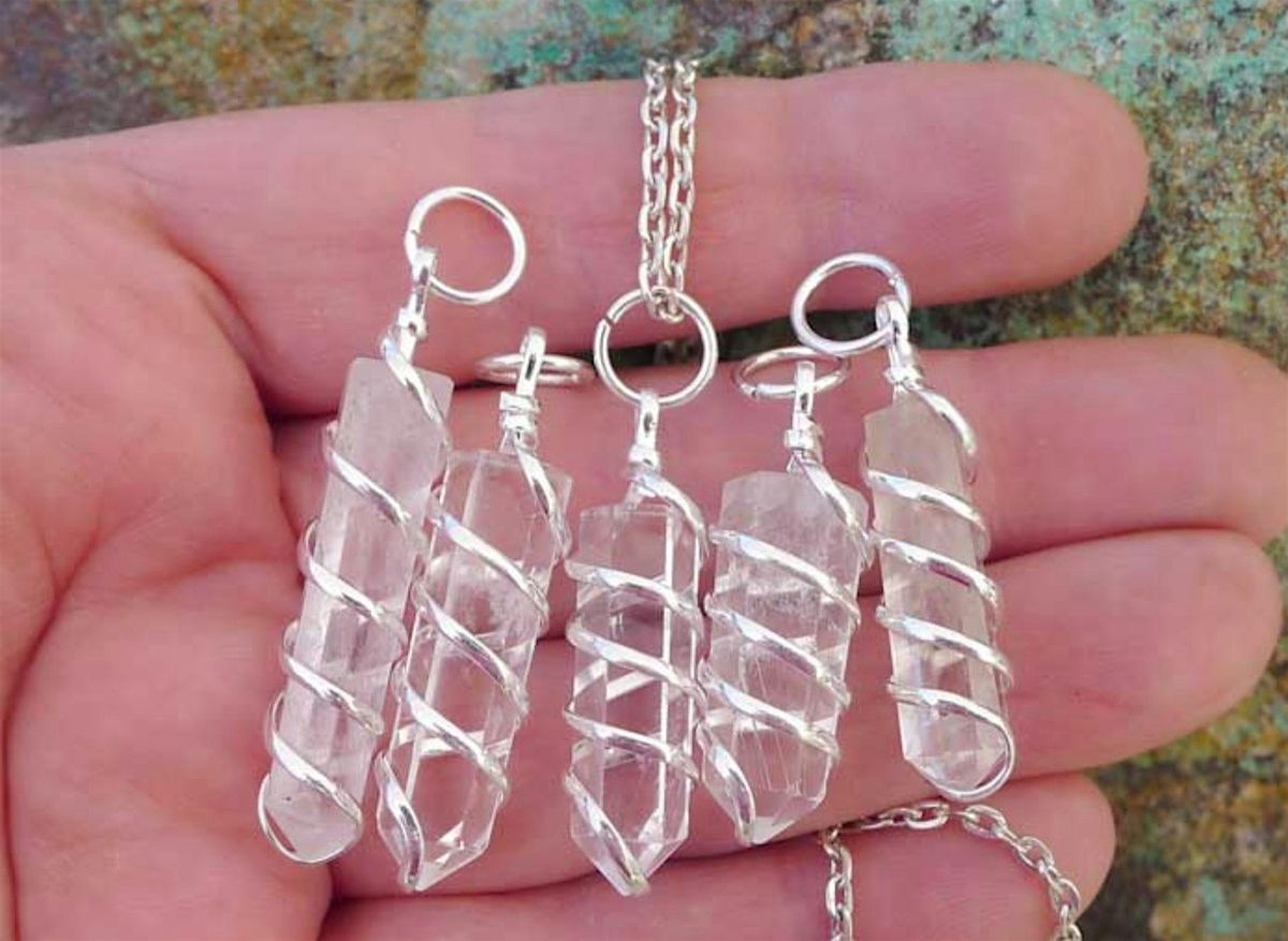 WIRE WRAPPING CRYSTALS 4PM