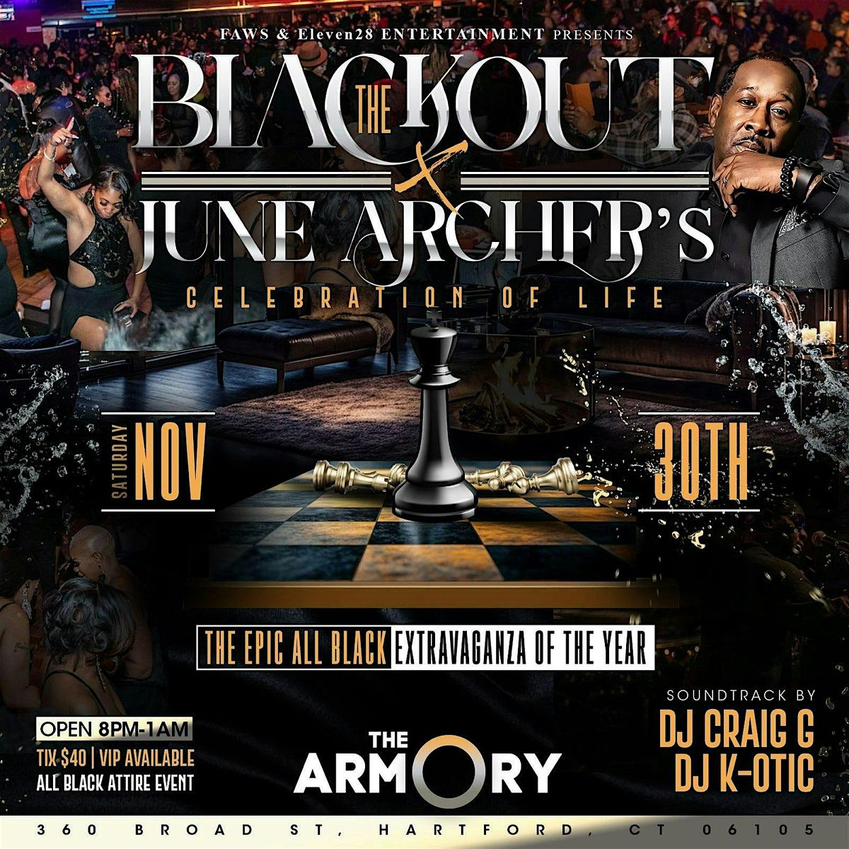 THE BLACKOUT X CELEBRATION OF LIFE