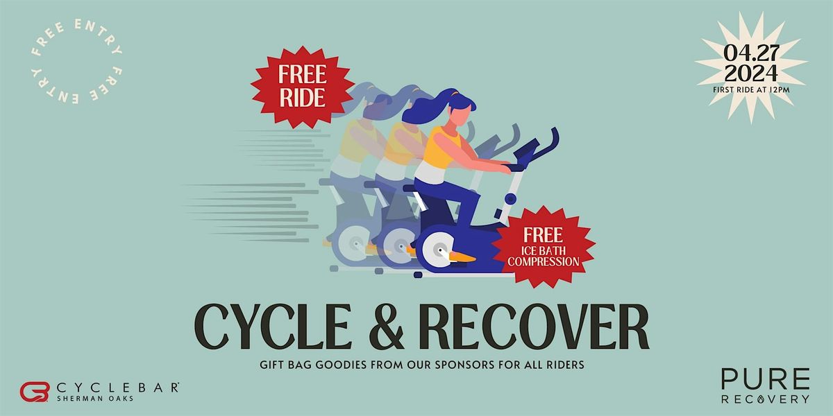 Cycle & Recover with CycleBar Sherman Oaks + Pure Recovery