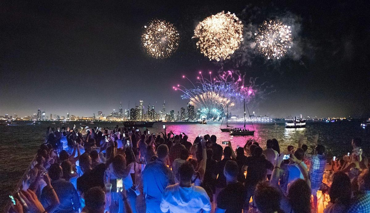 Chicago Boat Parties FIREWORKS Cruise Saturday, July 13th, 2024