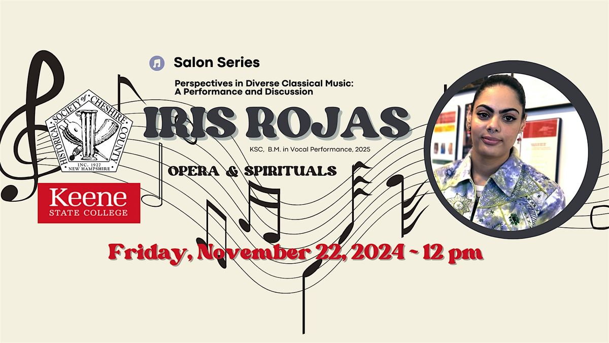 Perspectives in Diverse Classical Music salon series: Iris Rojas