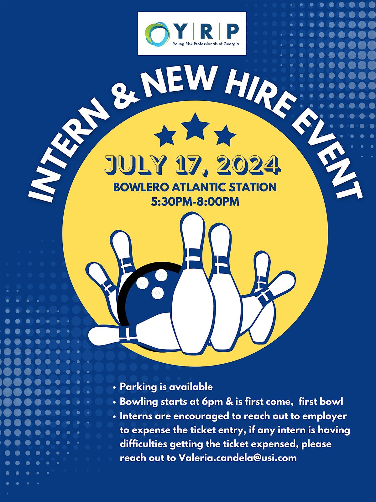 Annual Intern and New Hire Event