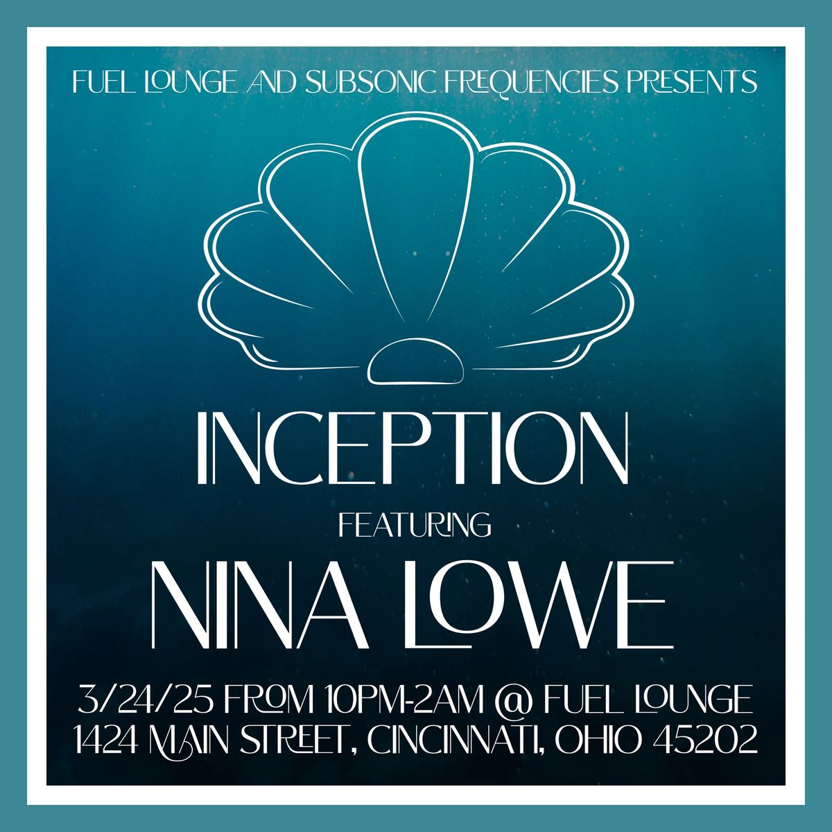 Inception 20 featuring Nina Lowe