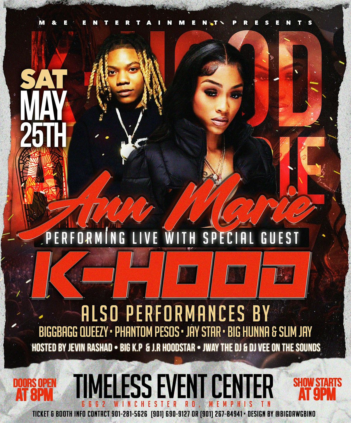 Ann Marie Live Concert With Special Guest K Hood