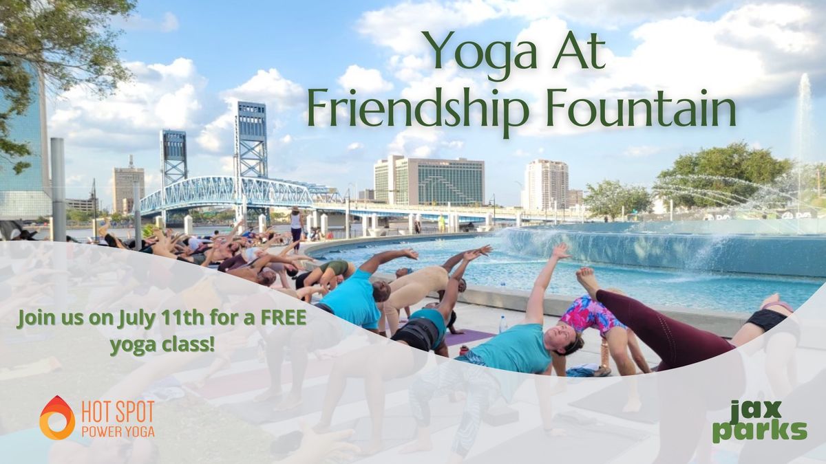 Yoga at Friendship Fountain 
